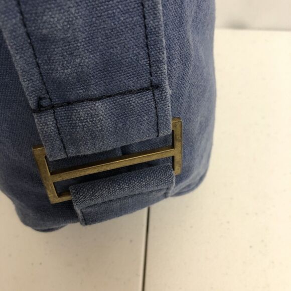 Gaiam Watercress Cargo Yoga Mat Cotton Bag - Blue Tote - Picture 6 of 9